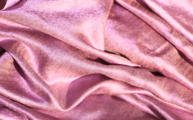 Pink silky sheet